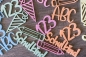 Preview: Konfetti ABC Pastell